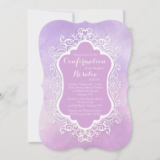 Lijst Uitnodiging (Voorkant)