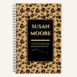 Lijst uw focus: een metgezel van een fotograaf notitieboek