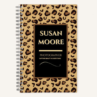 Lijst uw focus: een metgezel van een fotograaf notitieboek