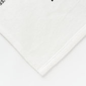 Lijst van 99 redenen om in leven te blijven - gees fleece deken (Hoek)