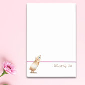 Lijst van aankopen van papegaaiachtigen in Cute Gu Post-it® Notes