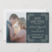 Lijst van Adelaide | Gecurreerde kleuren | Save th The Date (Voorkant)