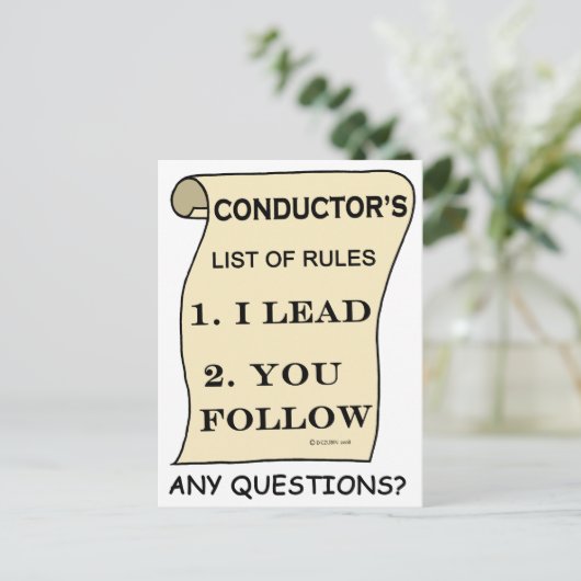 Lijst van constructeurs briefkaart (Staand voorkant)