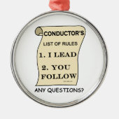 Lijst van constructeurs metalen ornament (Voorkant)