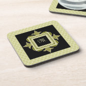 Lijst van de Fleur-de-lis Drankjes Onderzetter (Linkerzijde)