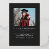 Lijst van de folie over de bekendmaking van het la uitnodiging (Achterkant)