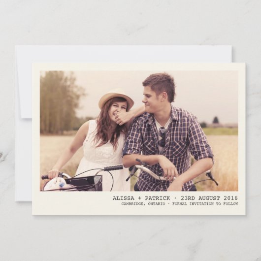  Lijst van de Foto sparen de Datum aankondiging (Voorkant)