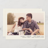  Lijst van de Foto sparen de Datum aankondiging (Voorkant / Achterkant)