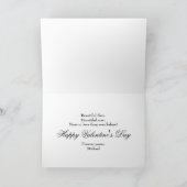  Lijst van de Foto ~ Valentijnsdag Card Feestdagen Kaart (Binnen)