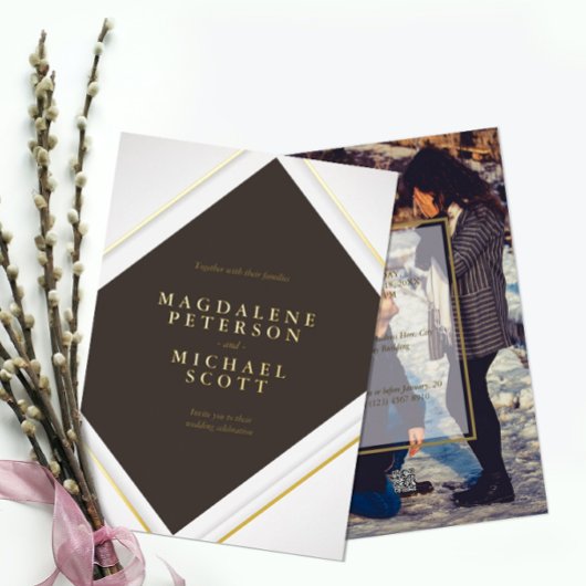 Lijst van de goudmijnen van het schoonmaakmiddel folie uitnodiging