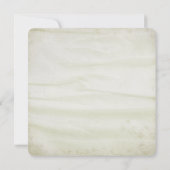 Lijst van de herfst Ivy Floral voor bruiloft Kaart (Achterkant)