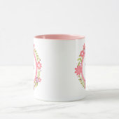 Lijst van de Ronde van de mam met bloemen Decorati Mok (Midden)