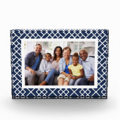 Lijst van de zeemacht en de witte bamboe fotoblokken (Voorkant)