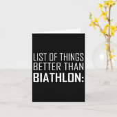 Lijst van dingen die beter zijn dan Biathlon Kaart (Gele Bloem)