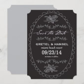 lijst van doedelen save the date (Voorkant / Achterkant)