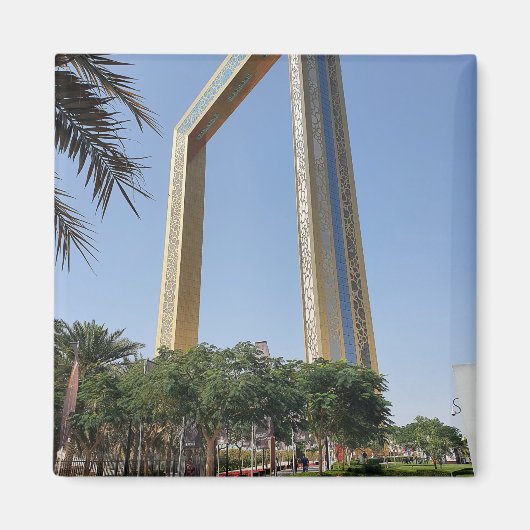 Lijst van Dubai, gelegen in het Zabeel Park  Magneet (Voorkant)