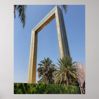 Lijst van Dubai, gelegen in het Zabeel Park Poster