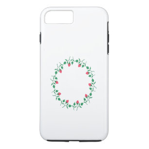 Lijst van Florence met roze roze roze bloemen iPhone 8/7 Plus Hoesje