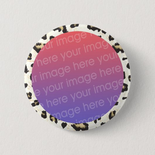 lijst van foto op blad ronde button 5,7 cm (Voorkant)