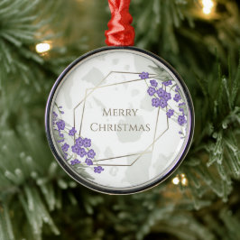 Lijst van goudgeometrische waterverf bladbloem metalen ornament