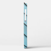 Lijst van grijs of zwart metaal Case-Mate iPhone case (Achterkant / Links)
