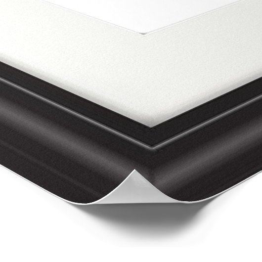 Lijst van het Lijst van de Bind Faux Poster (Hoek)