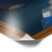 Lijst van het Louise Rocky Mountain Foto Afdruk (Hoek)