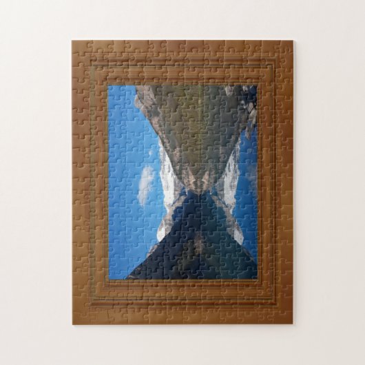 Lijst van het Louise Rocky Mountain Legpuzzel (Verticaal)