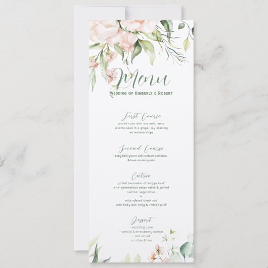 Lijst van het pastroze rozenhuwelijk kaart (Voorkant)