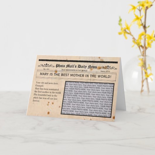 Lijst van het Wenskaart van de krant het Kaart (Gele Bloem)