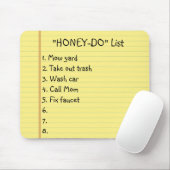 Lijst van honing-Do Muismat (Met muis)