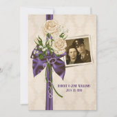 Lijst van Jubileum voor bruiloft Kaart (Voorkant)