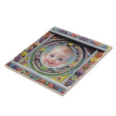 Lijst van klei tegeltje (Zijkant)