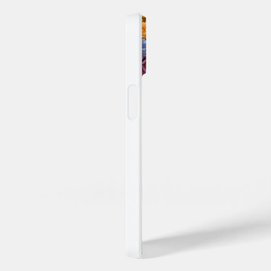 Lijst van kleurrijk Floral Case-Mate iPhone Case (Achterkant / Rechts)