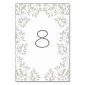 lijst van Leafy Wedding Kaart (Voorkant)