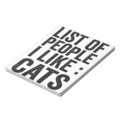 Lijst van mensen die ik leuk vind aan kattenkat-la notitieblok (Linkerzijde)
