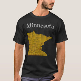 Lijst van Minnesota County's & Interstates T-shirt