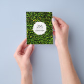 Lijst van naaldbladeren flyer (Hand)