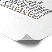 Lijst van nationale parken in de Verenigde Staten Poster (Hoek)