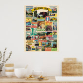 Lijst van nationale parken in de Verenigde Staten Poster (Keuken)