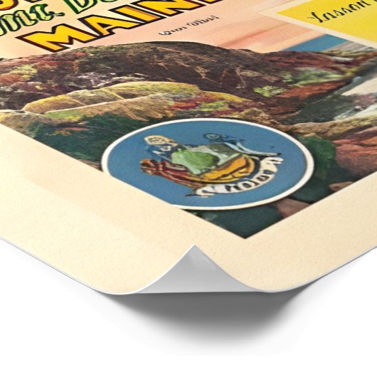 Lijst van nationale parken in de Verenigde Staten Poster (Hoek)