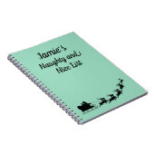 lijst van Naughty en Nice Notitieboek (Rechterzijde)