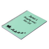 lijst van Naughty en Nice Notitieboek (Linkerzijde)