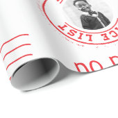 Lijst van Nice voor de kerstman Cadeaupapier (Rol Hoek)