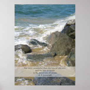 Lijst van Ocean quote - Newport Beach scène Poster