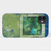  lijst van Romantische bloemen Case-Mate iPhone Case (Achterkant (horizontaal))