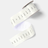 Lijst van Santa's Ribbon Satijnen Lint (Achterkant)