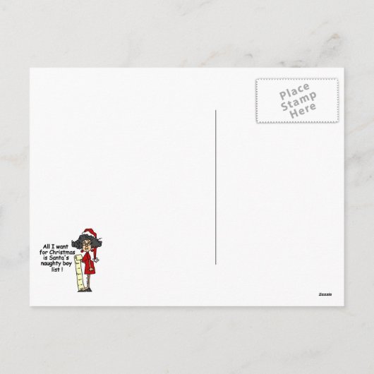 Lijst van Sinterkletters Feestdagenkaart (Achterkant)