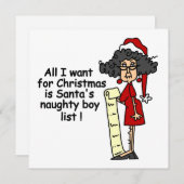 Lijst van Sinterkletters Feestdagenkaart (Voorkant / Achterkant)