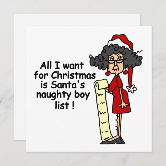 Lijst van Sinterkletters Feestdagenkaart (Voorkant / Achterkant)